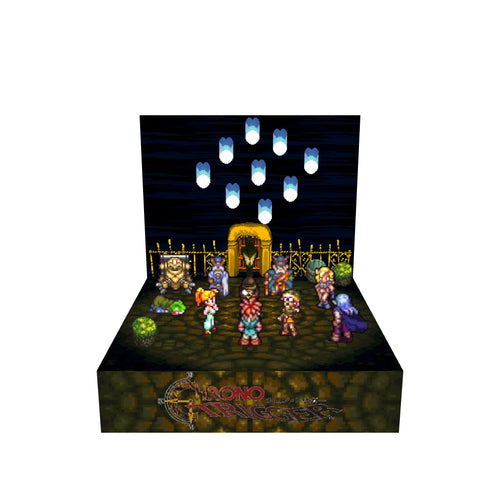 Chrono Trigger End of Time inspired memory diorama cube 3D model