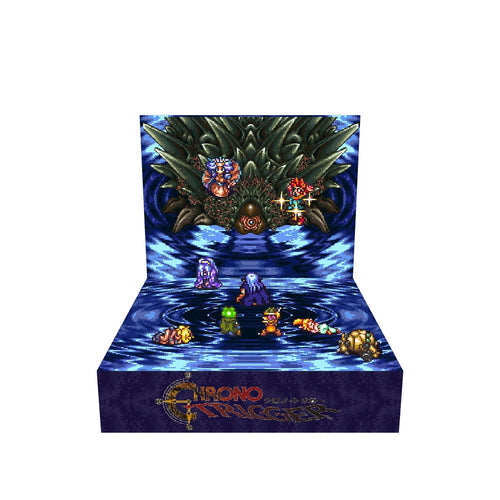 Chrono Trigger Chrono Sacrifice inspired memory diorama cube 3D model