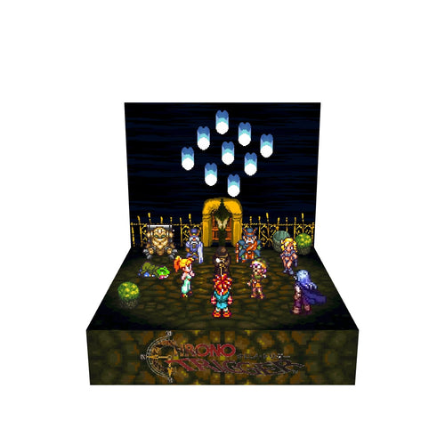 Chrono Trigger End of Time inspired memory diorama cube 3D model