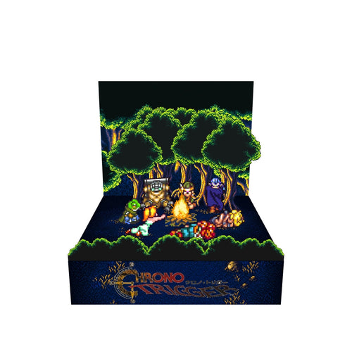 Chrono Trigger Forest inspired memory diorama cube 3D model