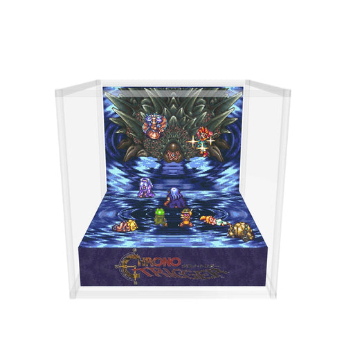 Chrono Sacrifice Chrono Trigger case version inspired memory diorama cube 3D model