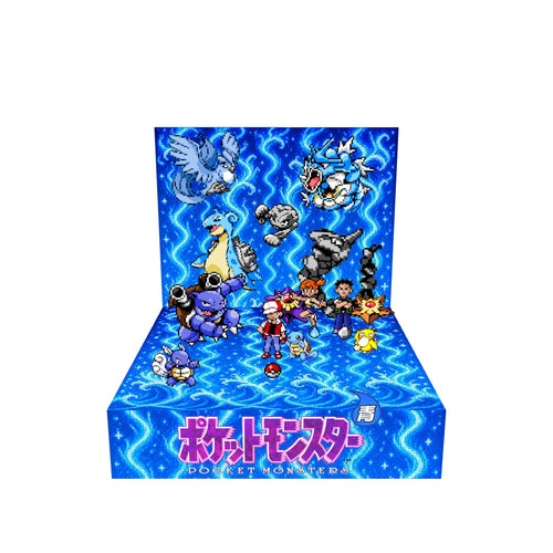Pokemon Blue Diorama Cube