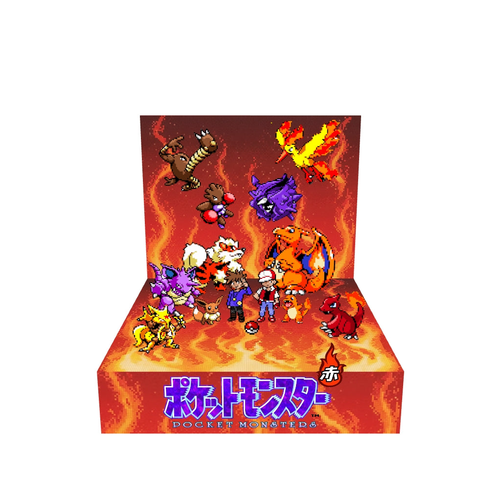 Pokemon Red Diorama Cube
