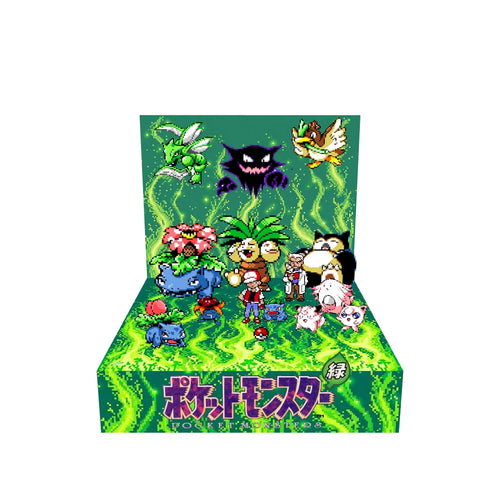 Pokemon Green Diorama Cube