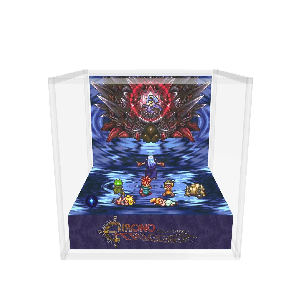 Chrono Trigger Dream Devour case version inspired memory diorama cube 3D model