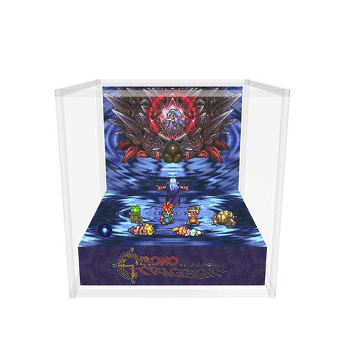 Chrono Trigger Dream Devour case version inspired memory diorama cube 3D model