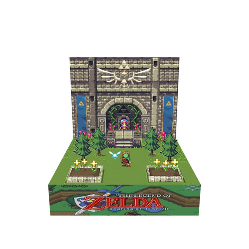 Ocarina of Time inspired memory diorama cube updated 3D model